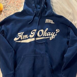Blue Megan Moroney Graphic Hoodie